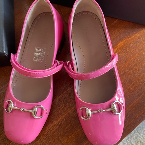 New Gucci kids flat ballet with horsebit,size30 - Picture 3 of 10